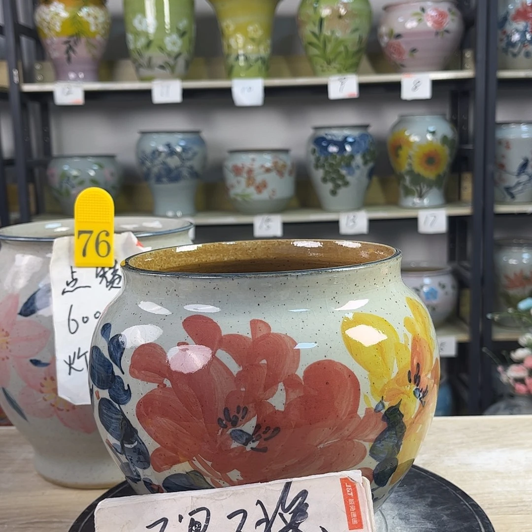 罐1tc景德镇陶瓷花盆