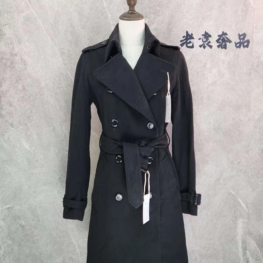 99新 BURBERRY/博柏利 海囤K/巴宝莉 风衣/uk6码/he91113
