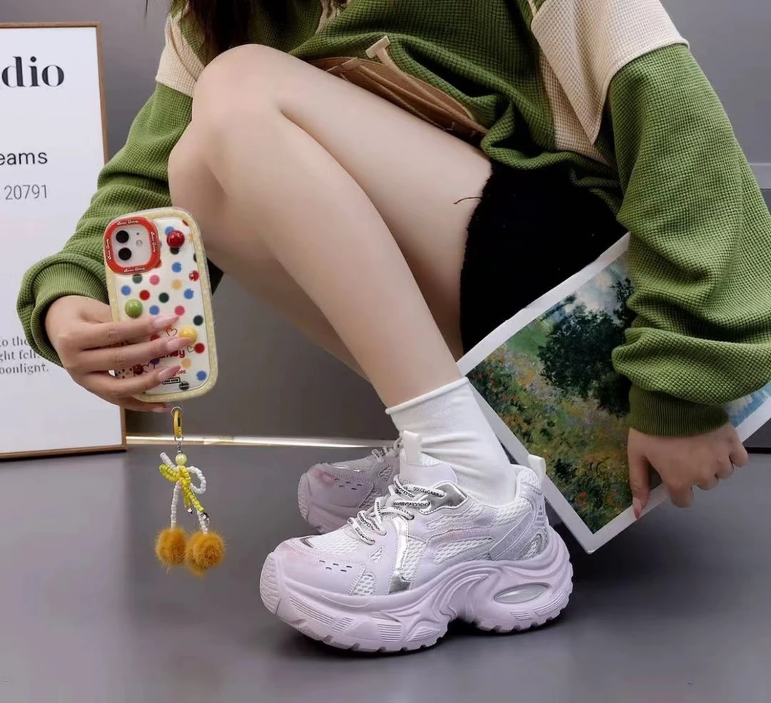 利嘉利美透气厚底老爹鞋时尚职场休闲风-1126