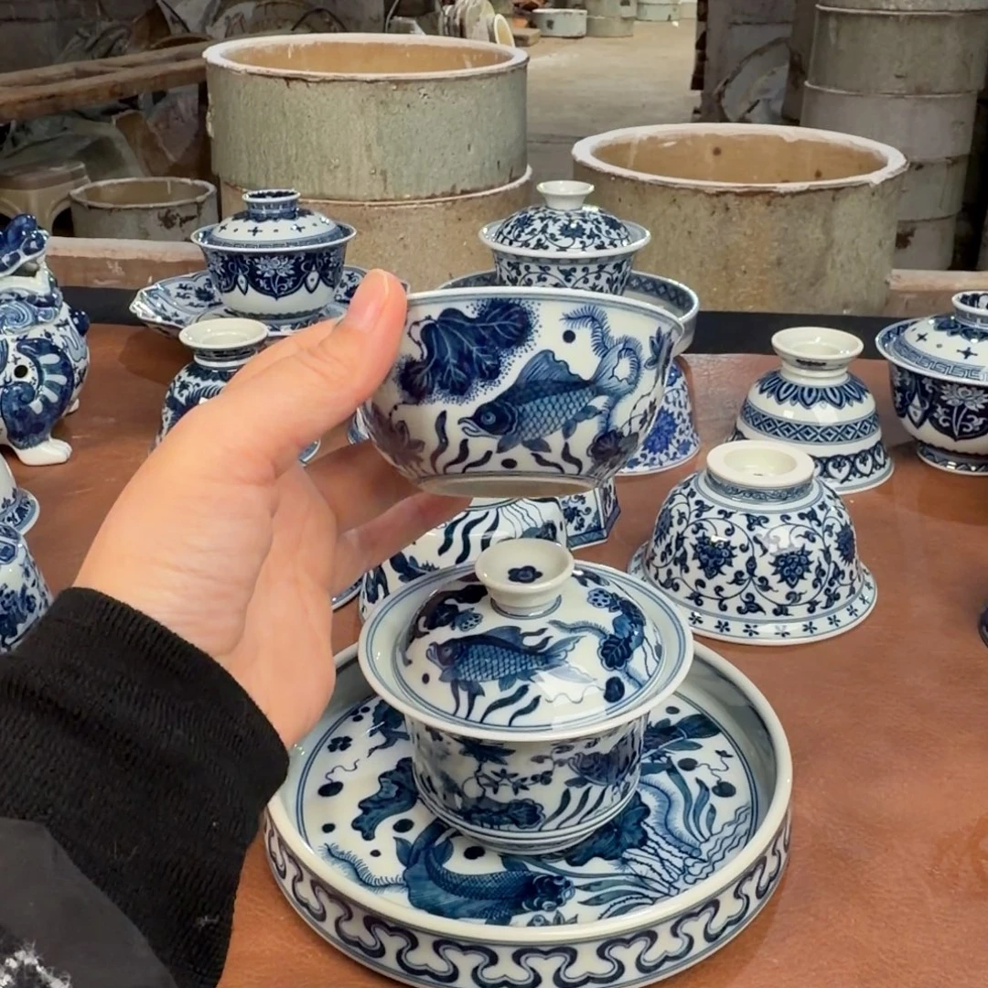 杯景德镇陶瓷手工手绘