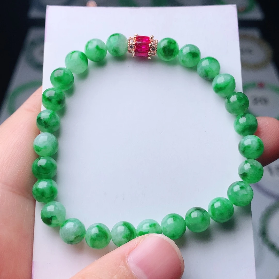 翡翠未镶嵌手链翡翠