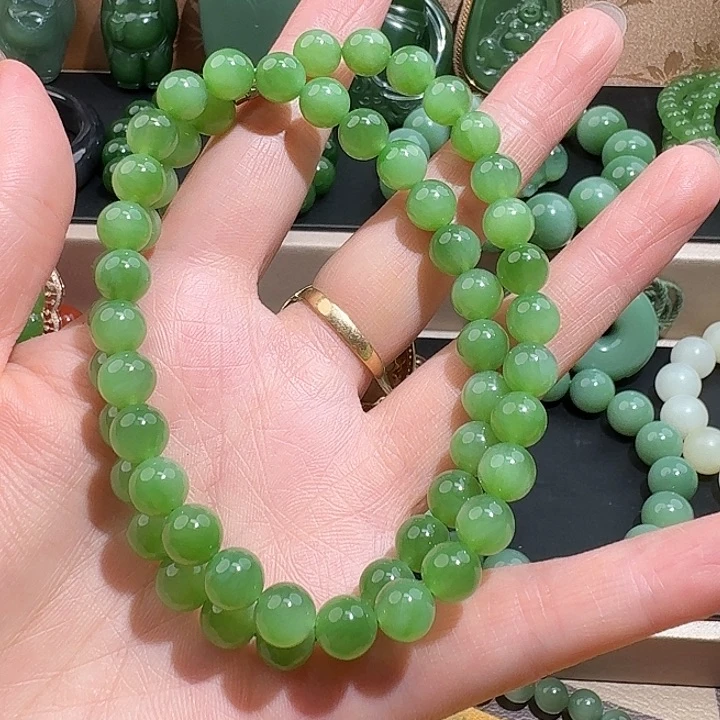 和田玉未镶嵌项链