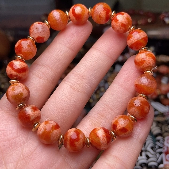 玛瑙/玉髓未镶嵌手链