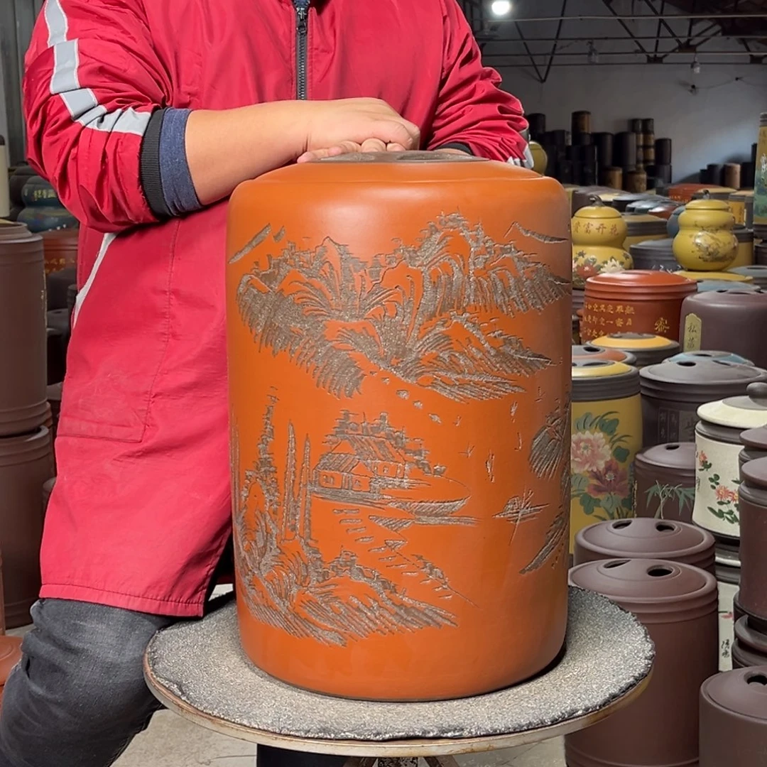 紫砂茶叶罐茶叶罐