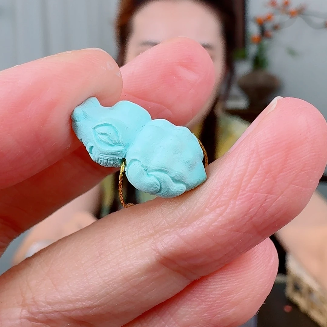 未镶嵌绿松石珠宝奇石