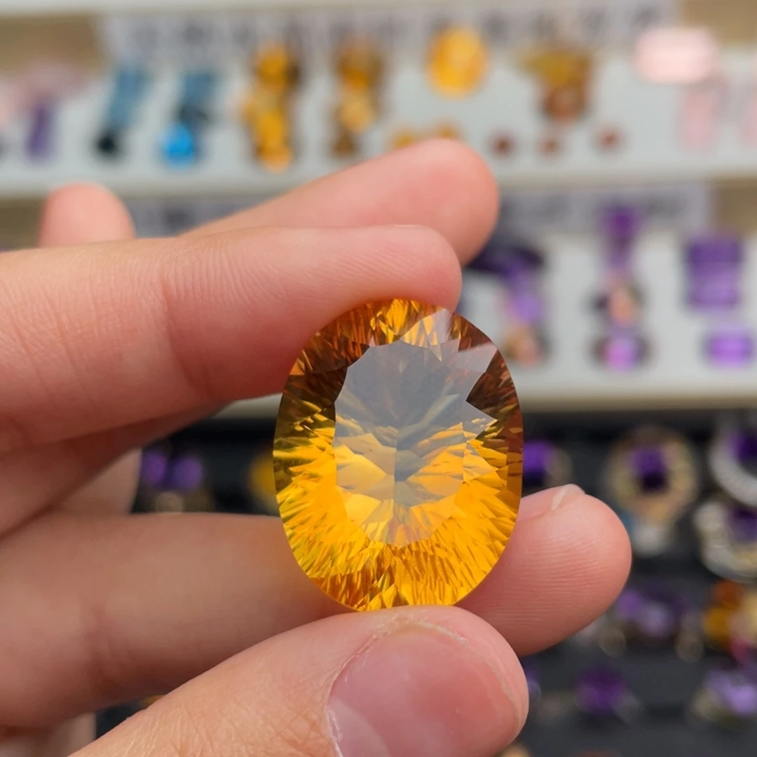 珠宝半成品未镶嵌水晶天然保真