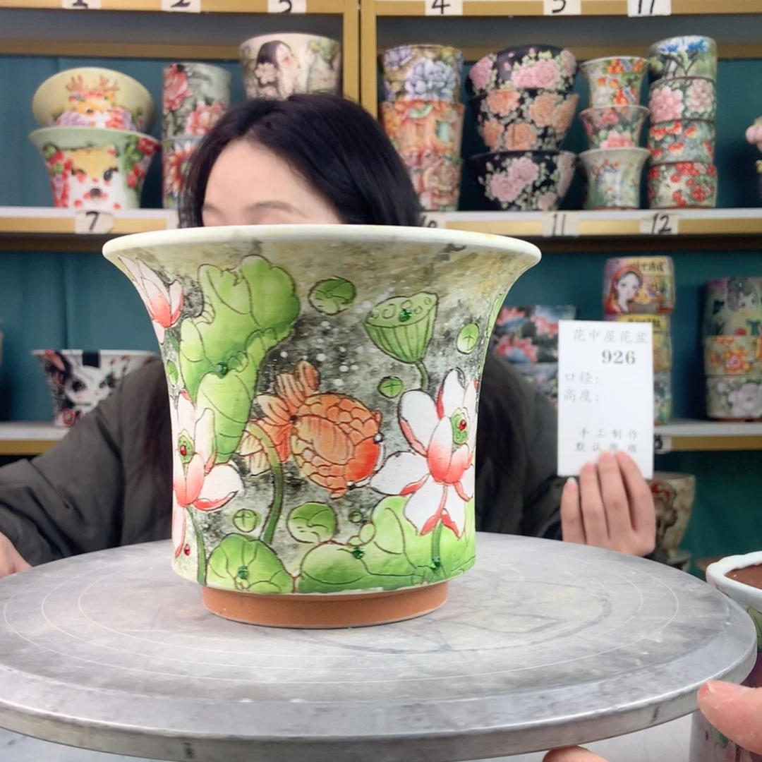 罐景德镇手工瑕疵926