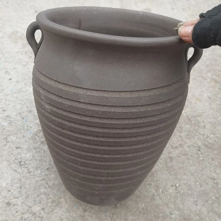 红陶20/27瑕疵底部烧裂