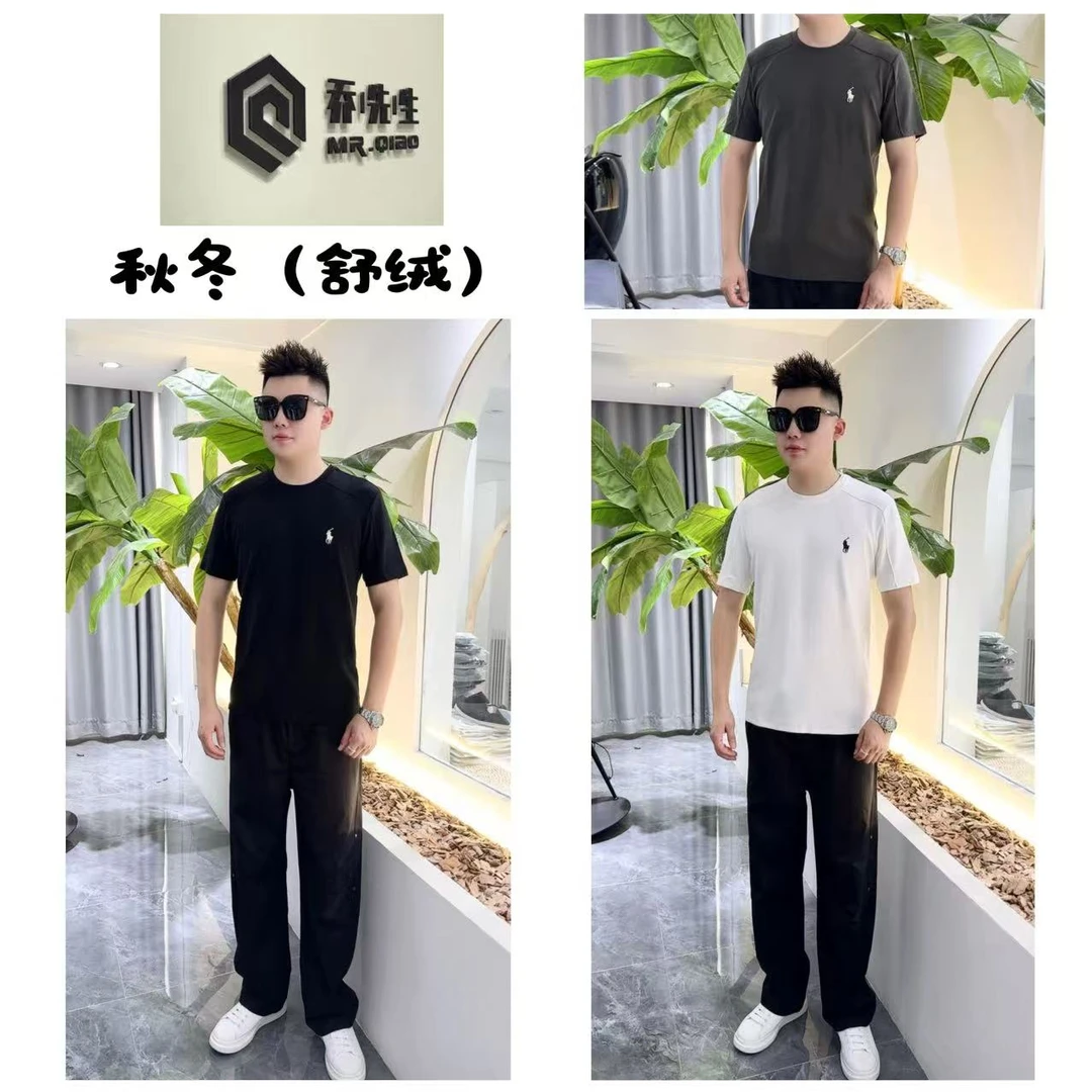 【花花专享】新款时尚秋冬舒绒短袖-6689