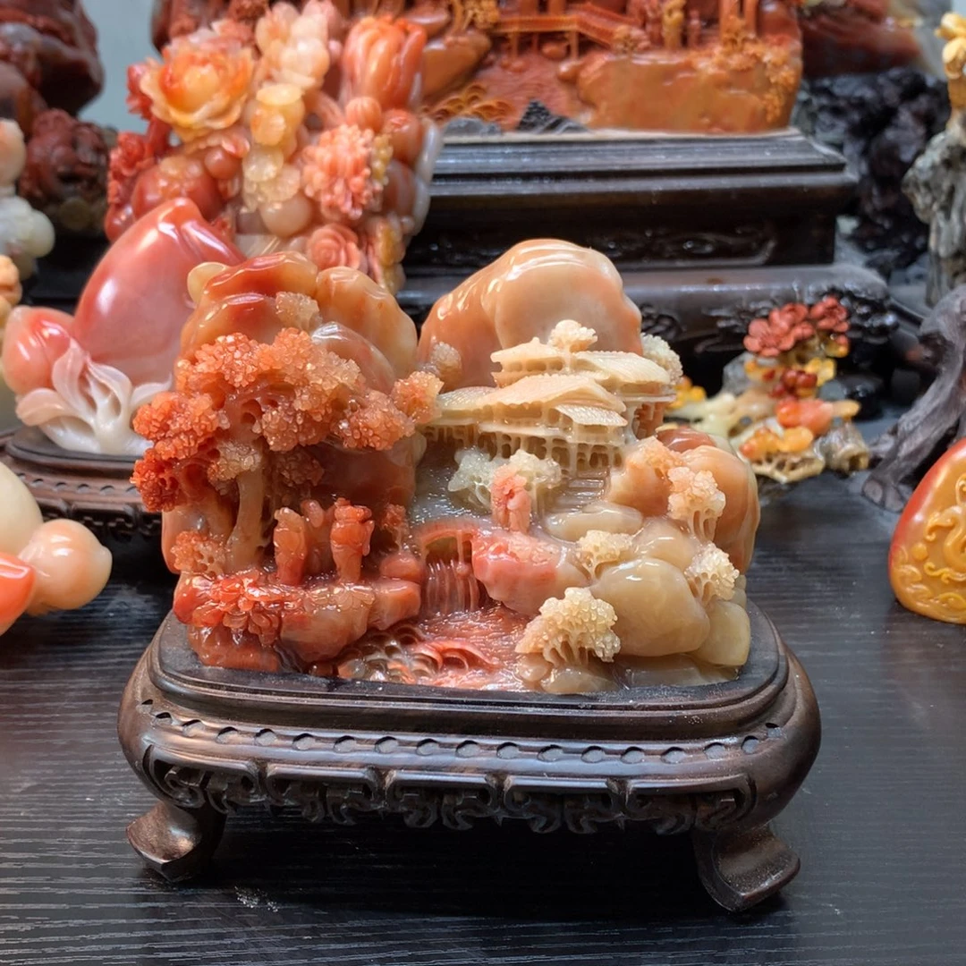 寿山石寿山石摆件