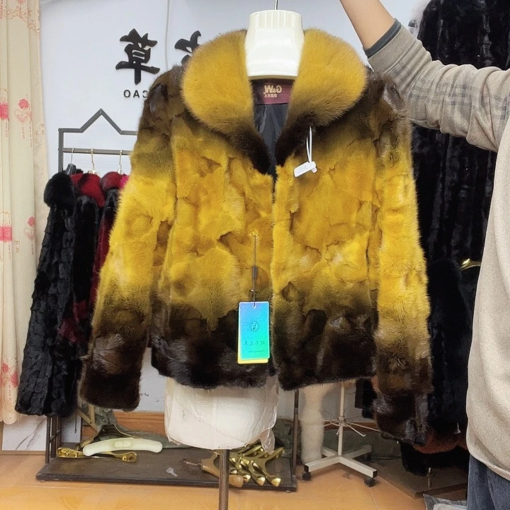 用****3商场断码拼貂衣服