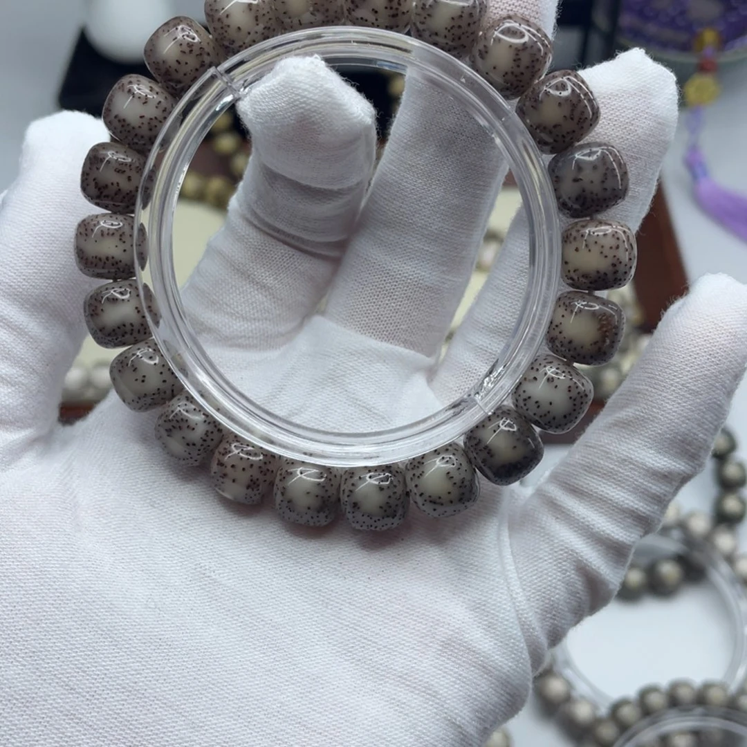 星月菩提手串10×9黑冰糖小细星B13