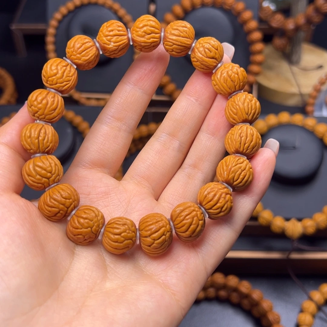 桃核手串柳叶15手串