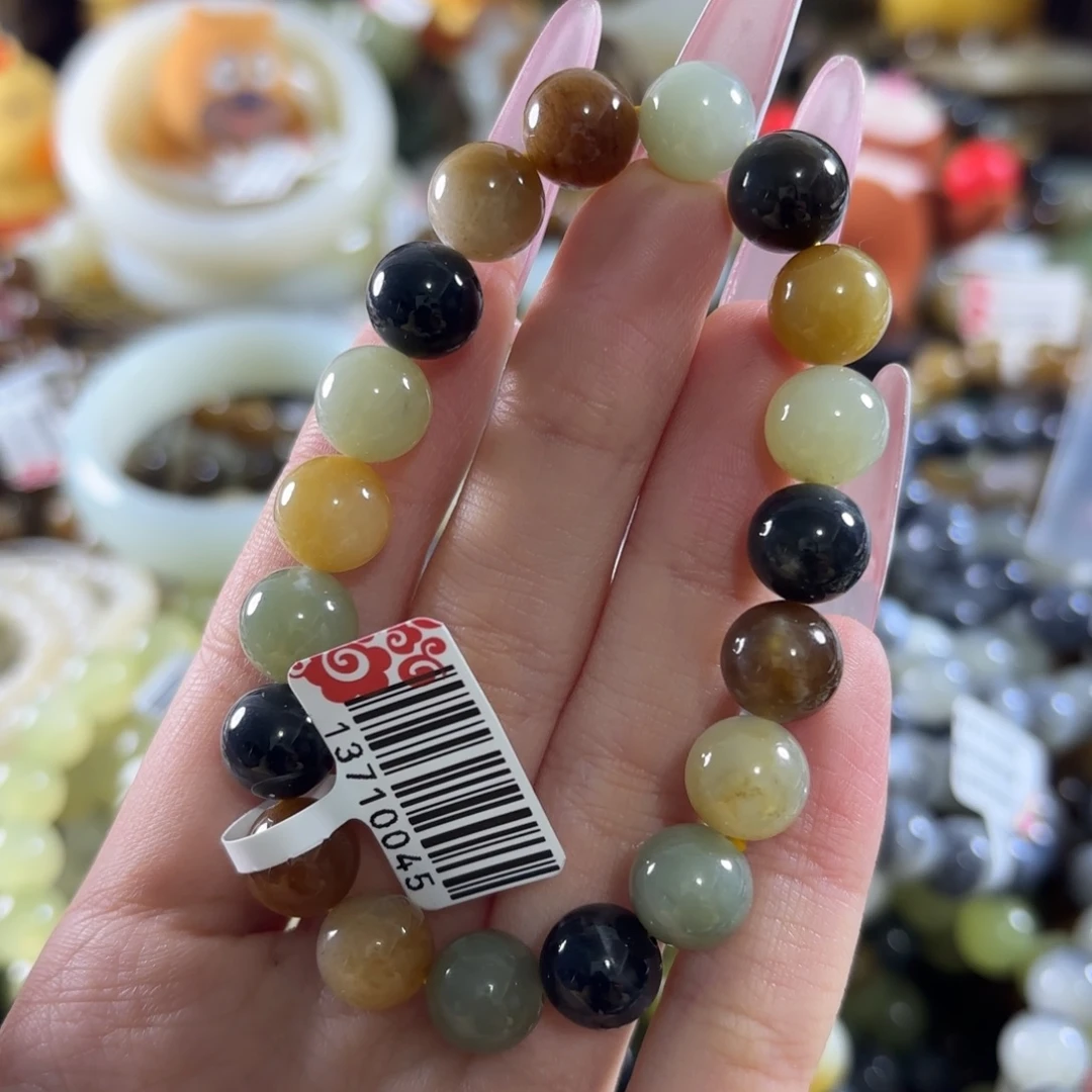 和田玉未镶嵌手链36