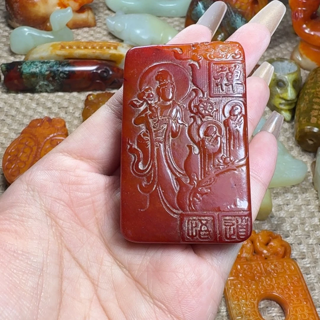 吊坠白玉菩提挂件