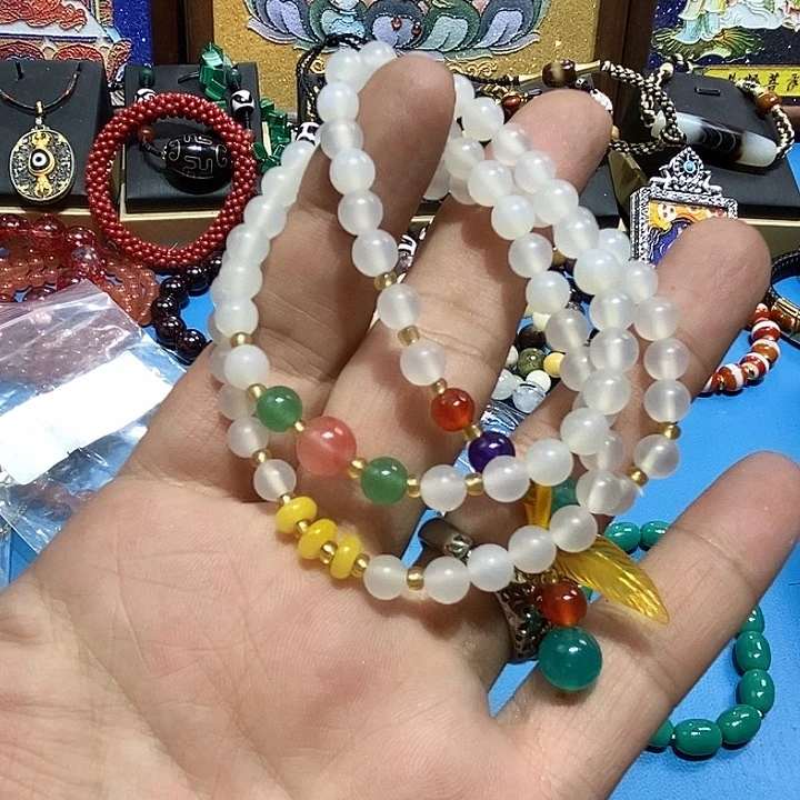 玛瑙/玉髓颈饰未镶嵌79