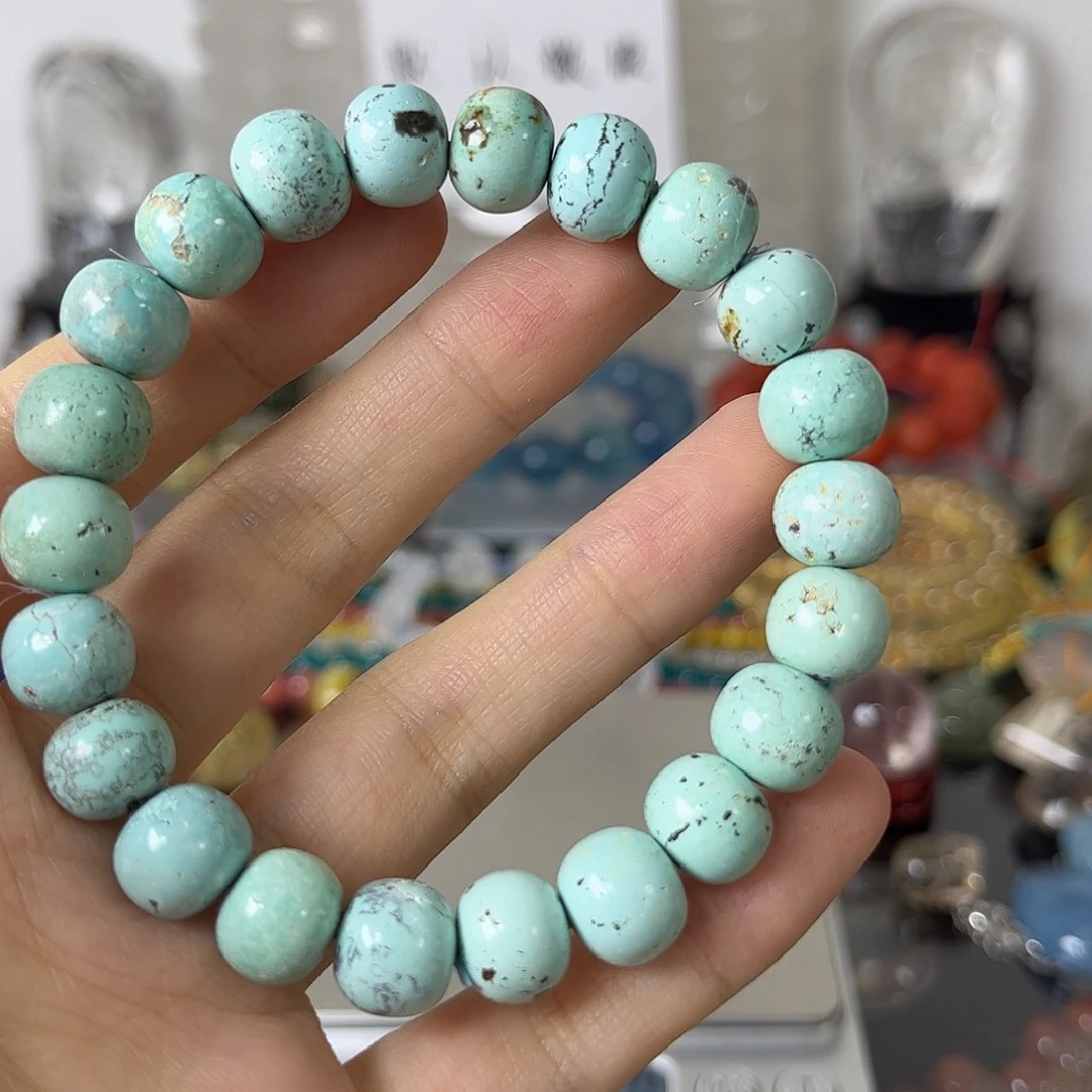 绿松石未镶嵌手链矿坑