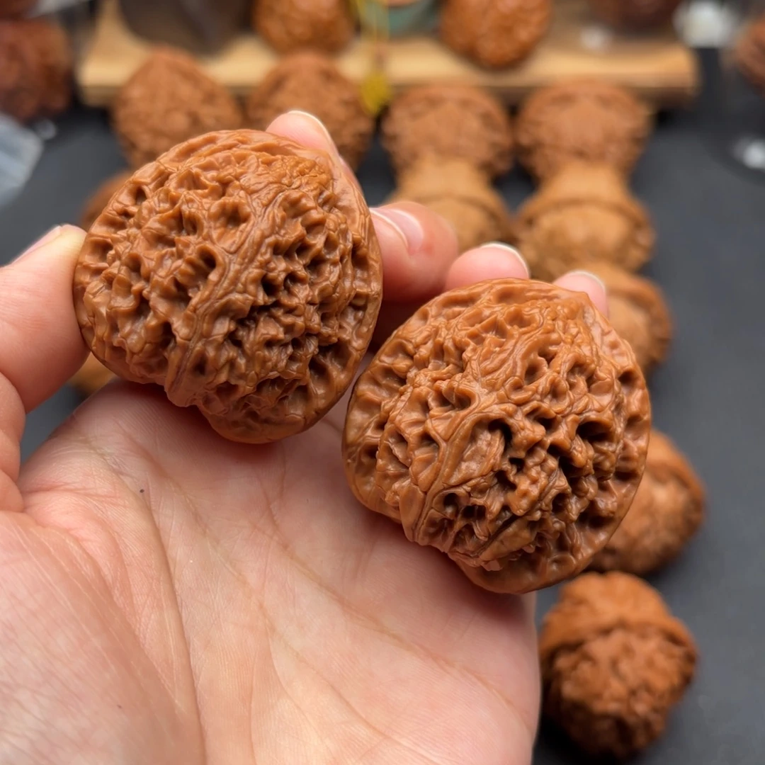 文玩核桃吊坠水龙纹42