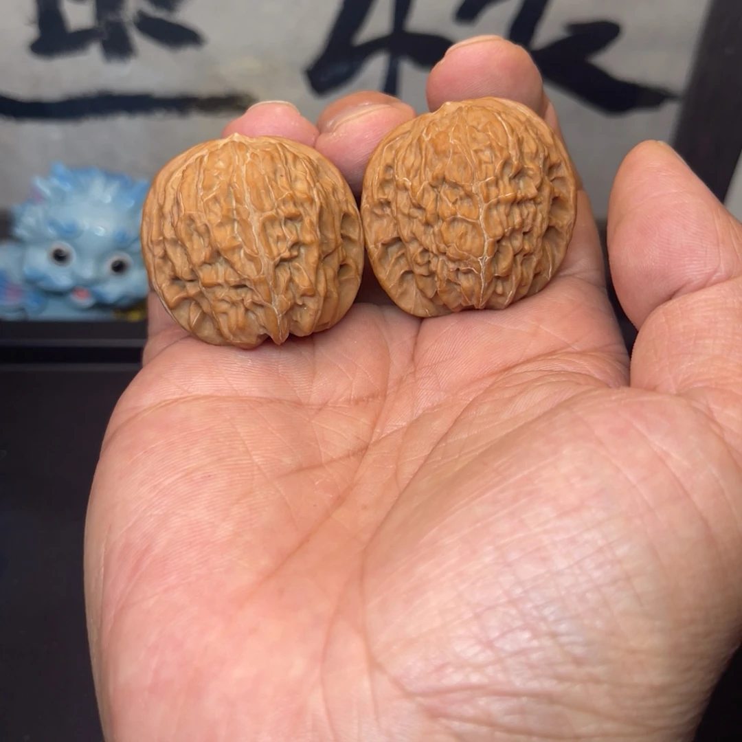 吊坠文玩核桃36全品无修山地磨