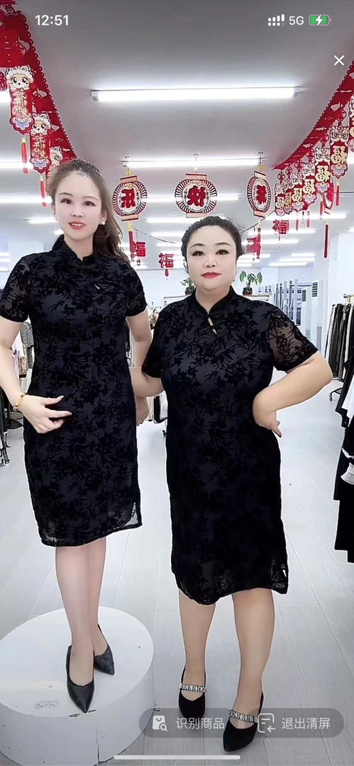 女士时尚连衣裙899-A787