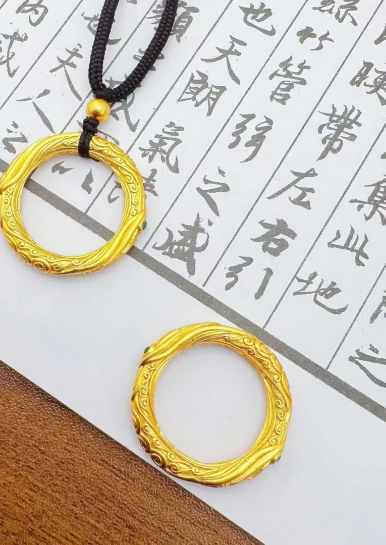 合金吊坠 合金材质 哪吒爆款乾坤圈吊坠