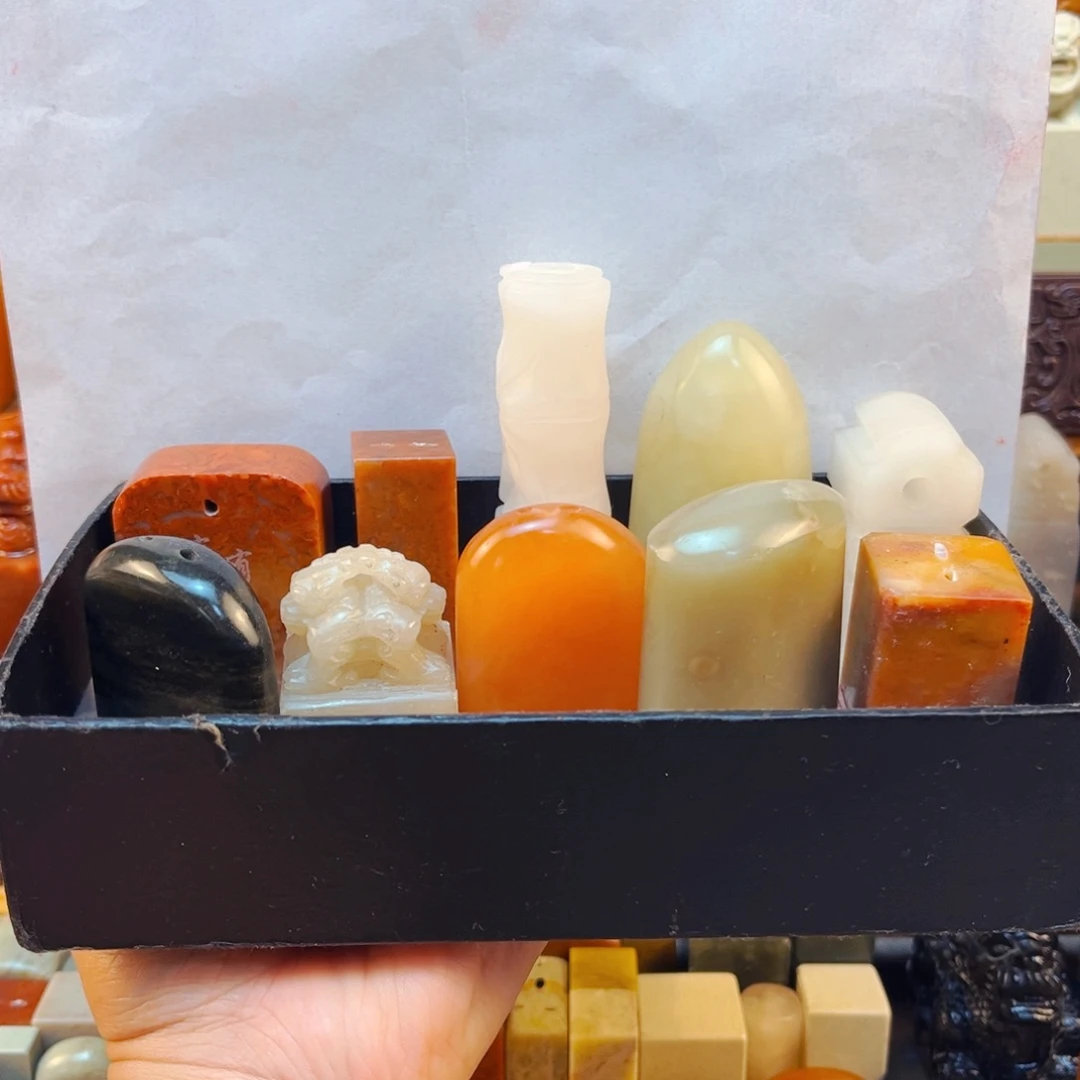 寿山石印石闪购商品福利款瑕疵料10方