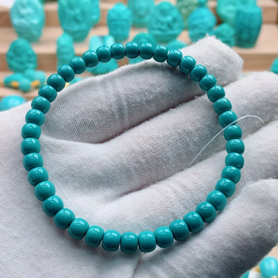 绿松石未镶嵌单圈