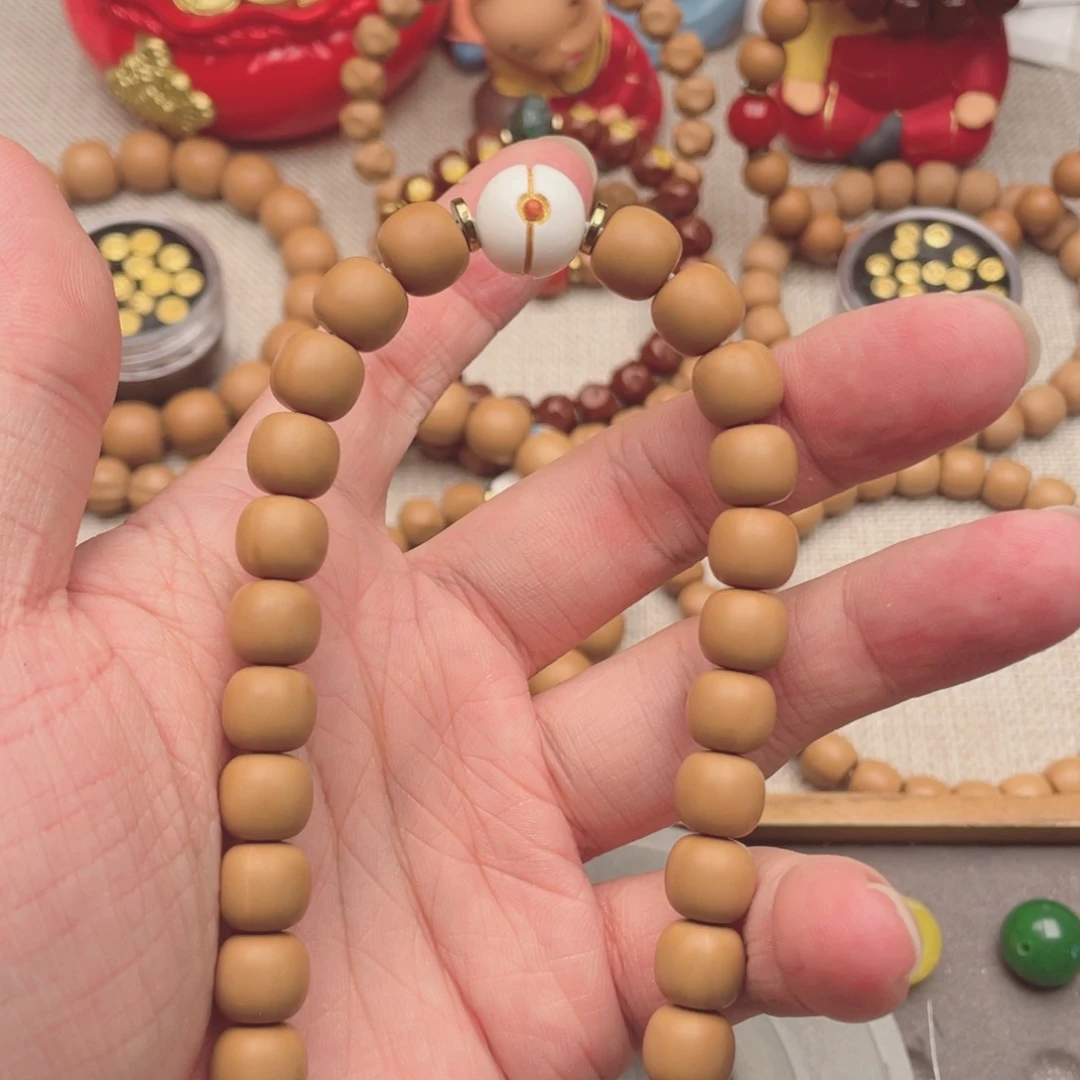 猴头核桃手串天****毯老型➕配珠