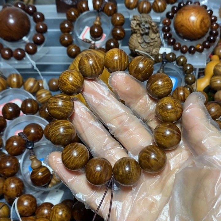 金丝楠钓****)木雕工艺品18