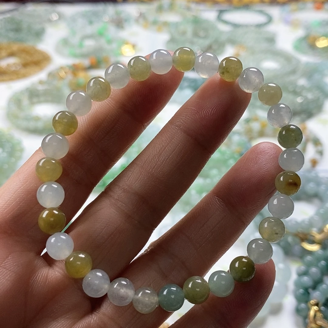 翡翠未镶嵌颈饰緬甸翡翠A