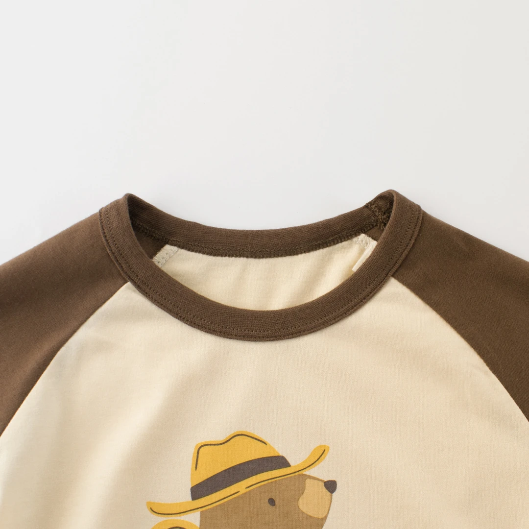 万达撤柜夏季新品抖音货源夏季2025新品儿童短袖T恤小熊女孩