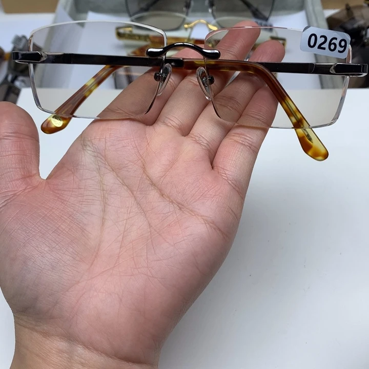 一体款无框茶水晶0269