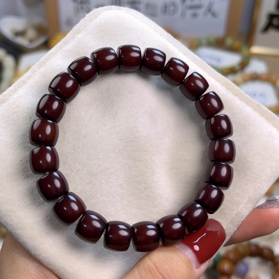 菩提根/象牙果手串车厘子