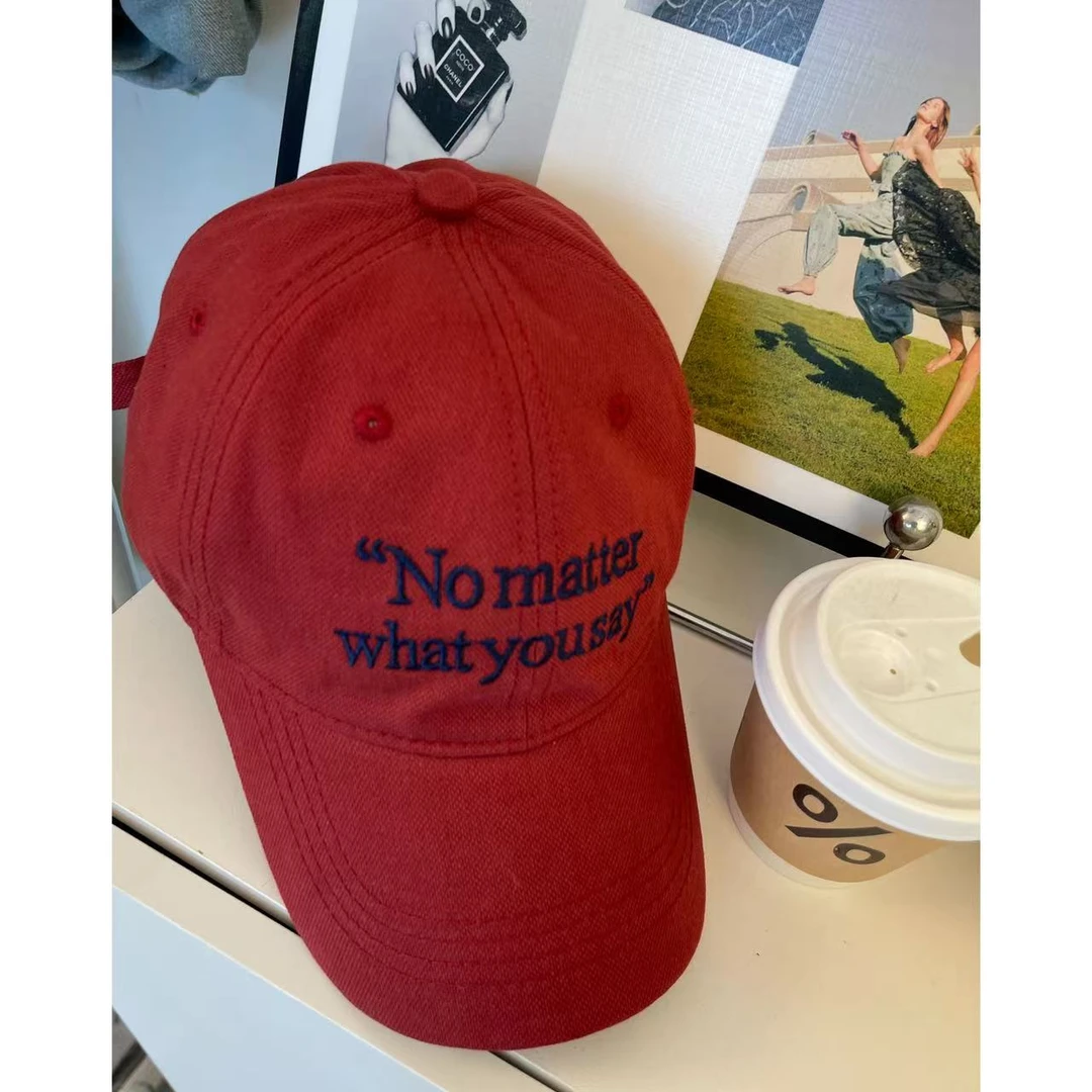 NABAO▶【红色百搭帽子】