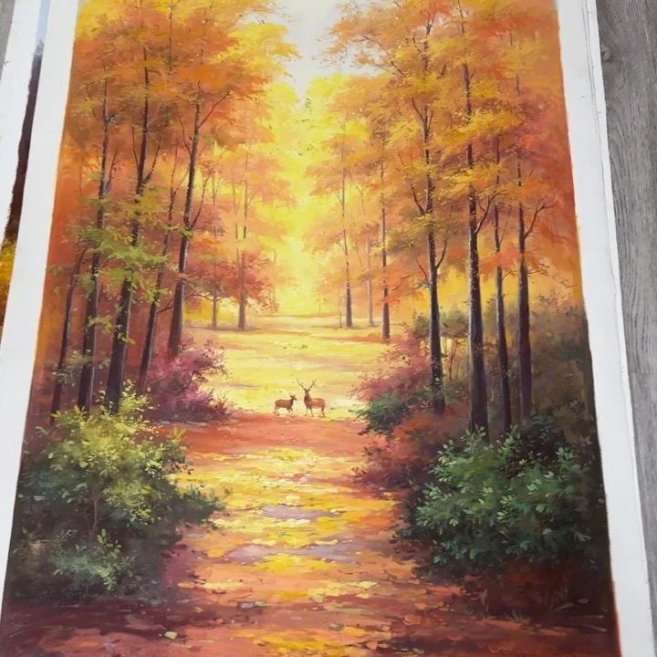 油画在这一刻我也会