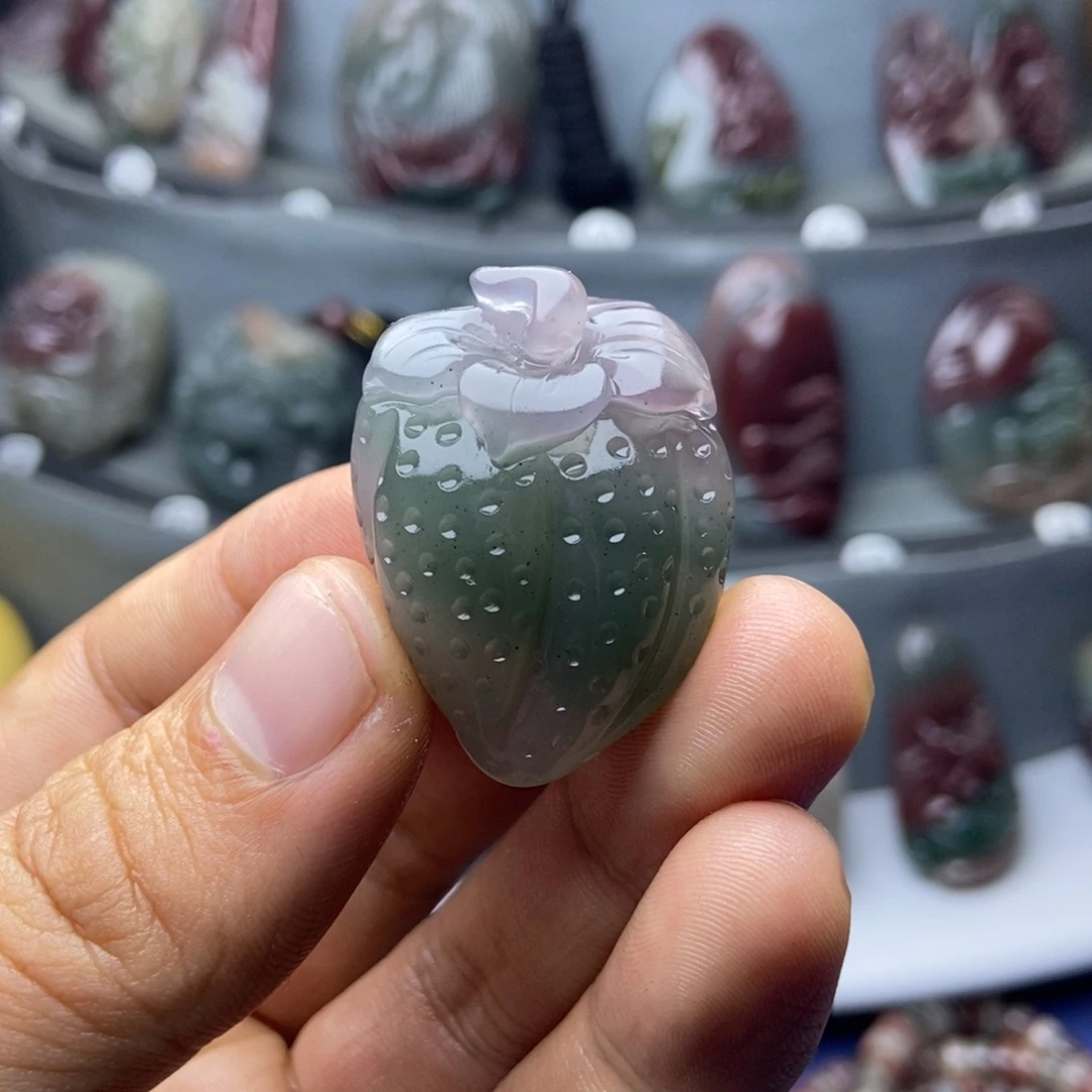 玛瑙/玉髓未镶嵌颈饰