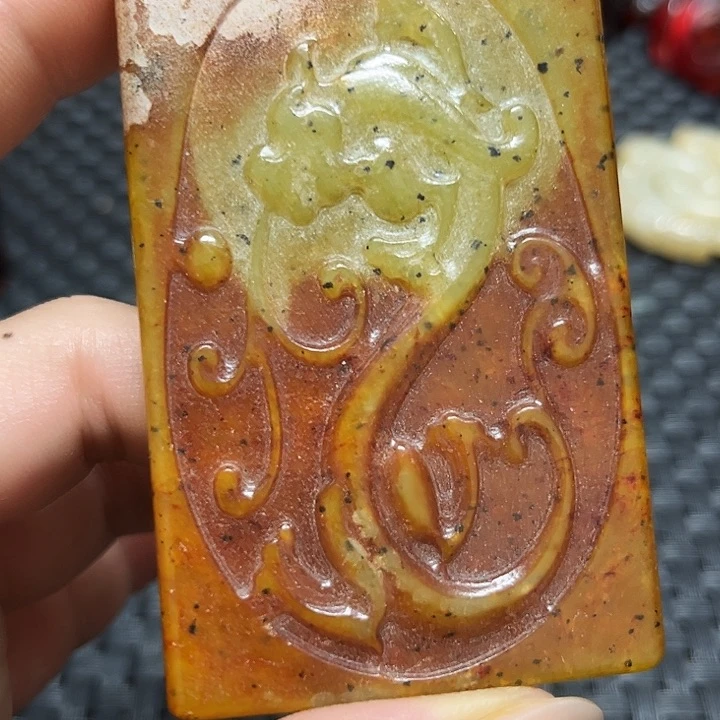 滴血莲花菩提把件