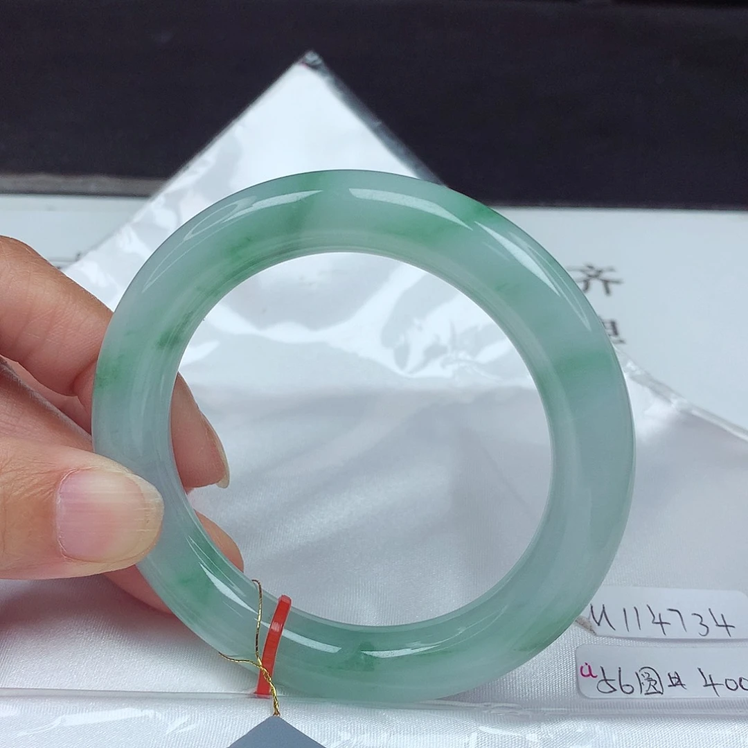 未镶嵌手镯翡翠56圈4734