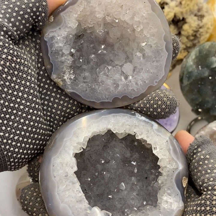 紫晶未镶嵌珠宝半成品