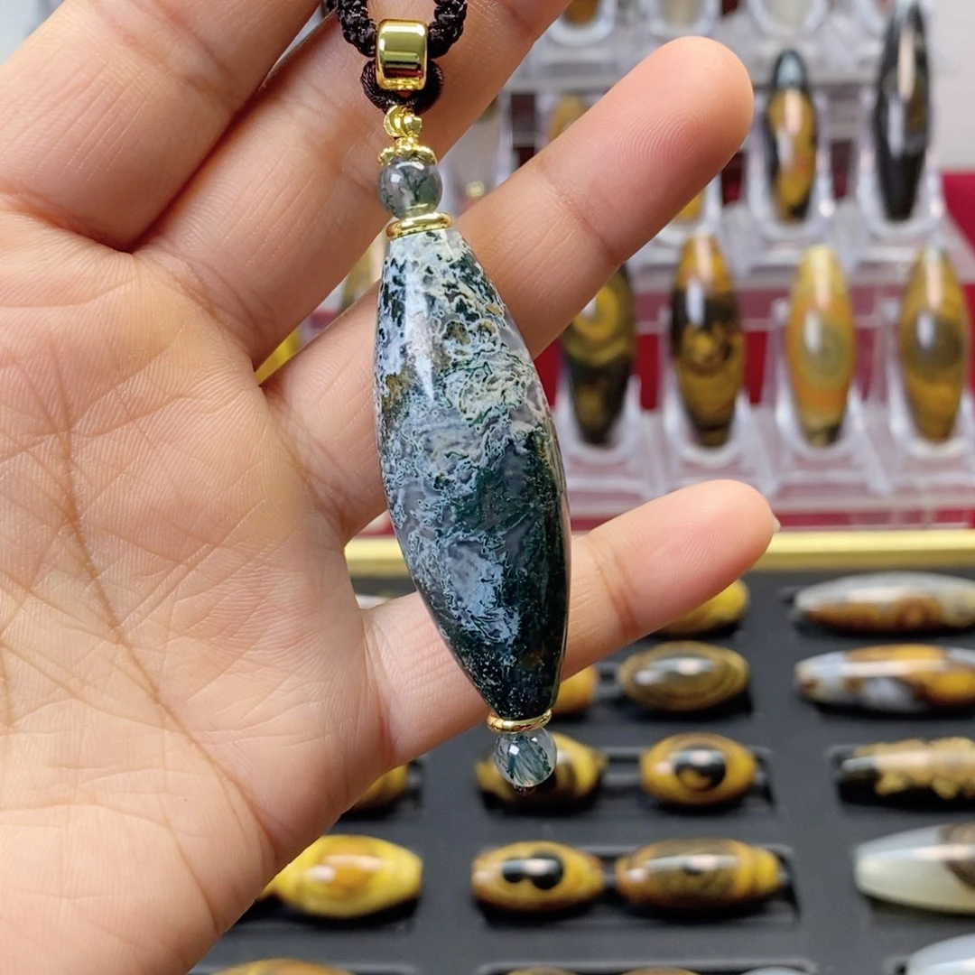 玛瑙/玉髓颈饰合金