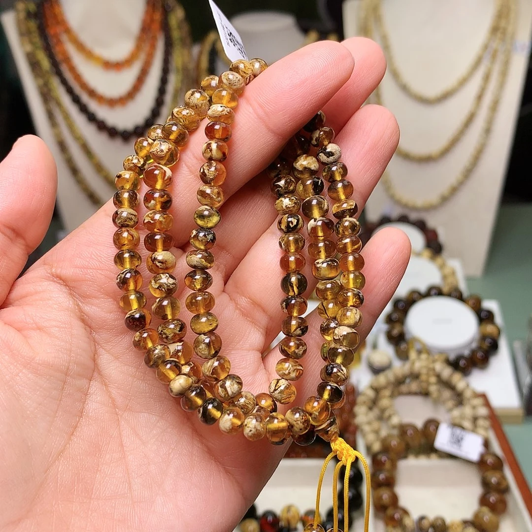 H***胡琥珀未镶嵌裸石抚顺琥珀70