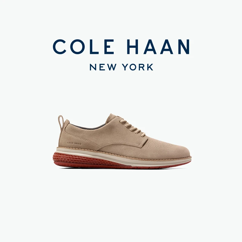 Cole Haan/歌涵 男鞋牛津鞋 春季布洛克雕花休闲皮鞋男C40561