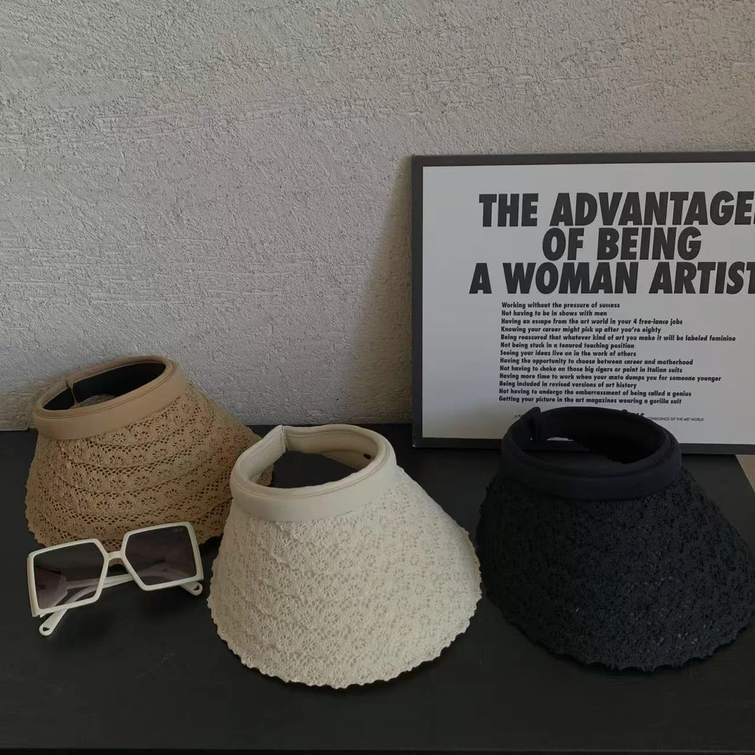 『雨美 Show』1211蕾丝时尚百搭遮阳帽