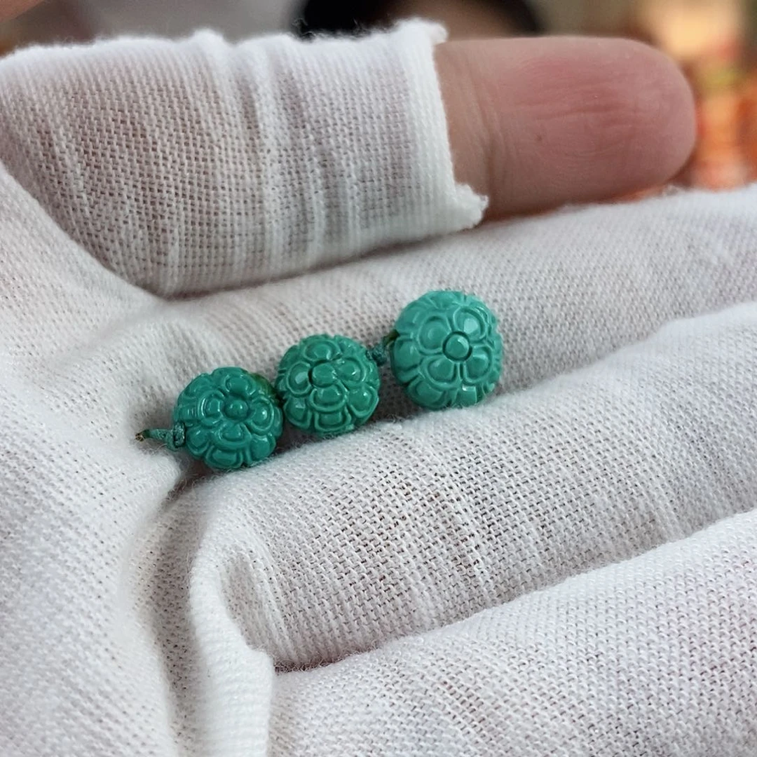 绿松石珠宝奇石未镶嵌胡**西