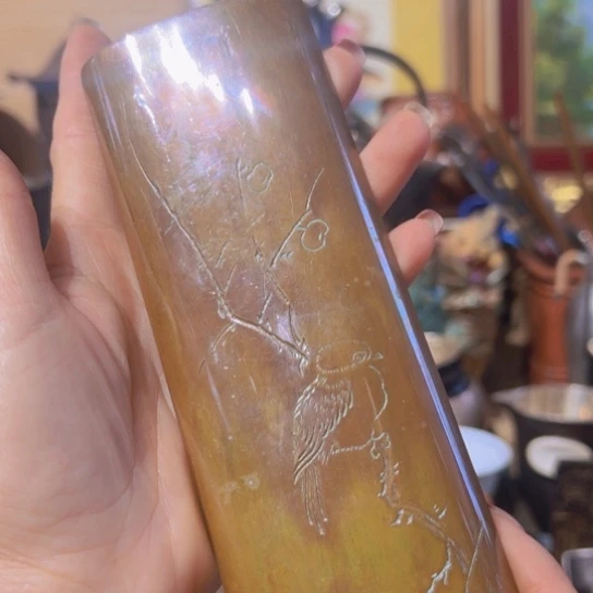 铜中古工艺品摆件