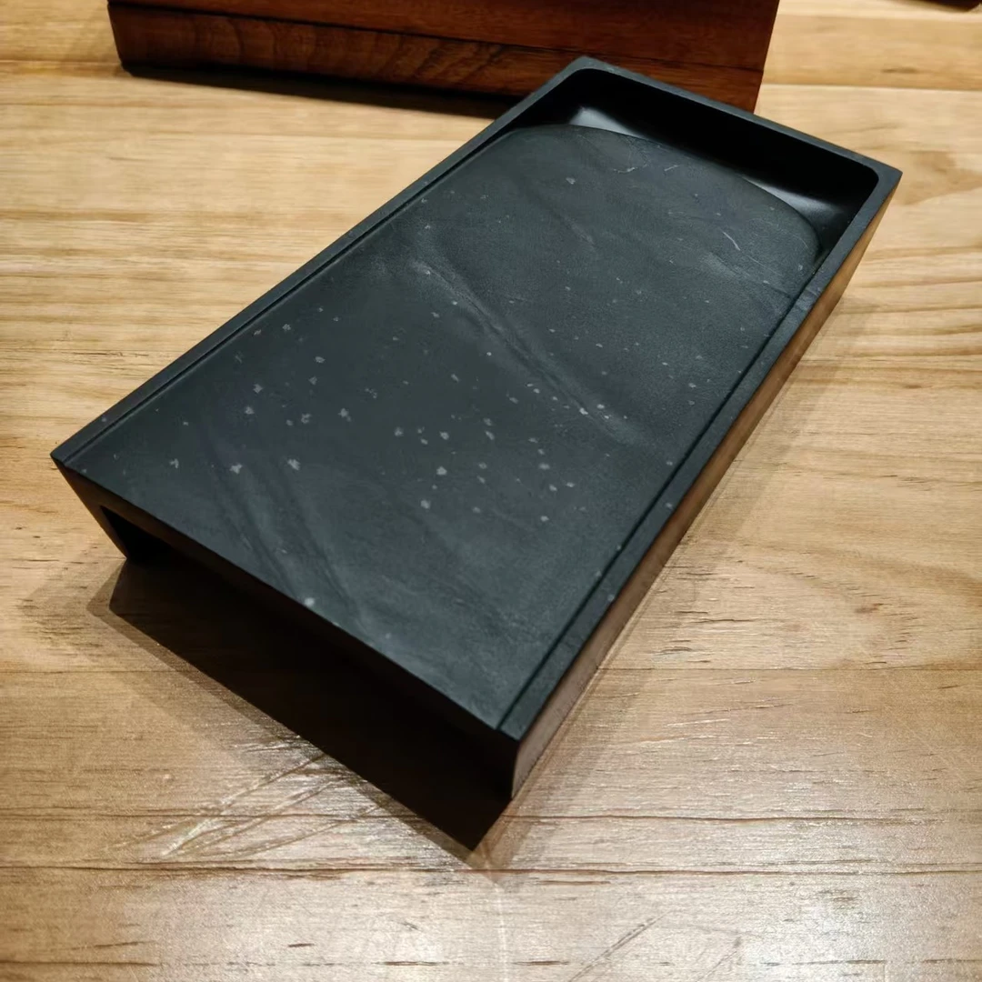 宋氏抄手歙砚眉纹坑