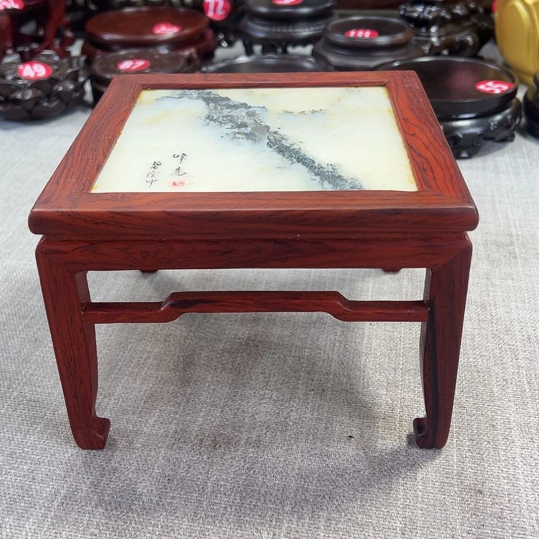 红木底座精雕工艺品