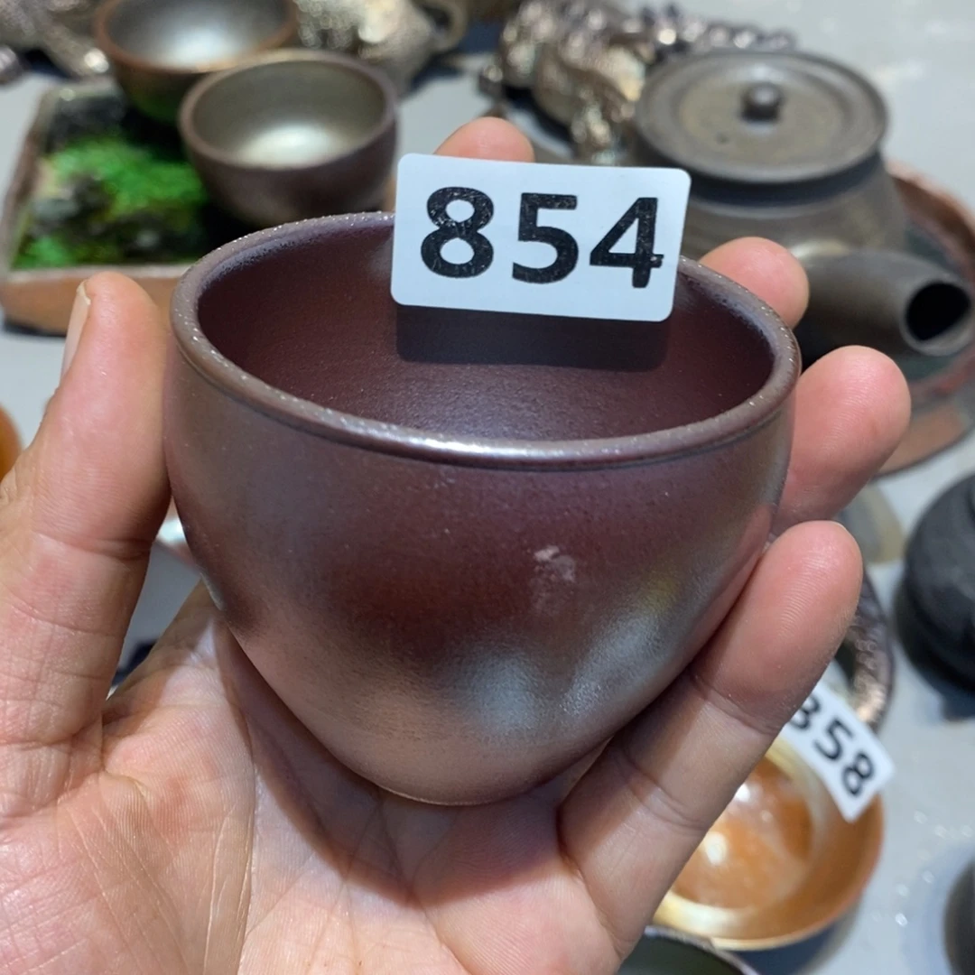 柴烧茶具陶瓷杯子