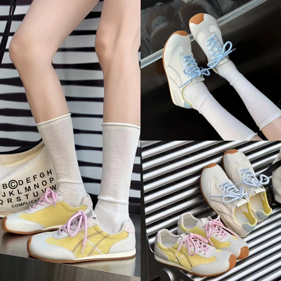 夏季时尚休闲鞋外穿运动耐磨常规款极简风拼色潮流px826-1