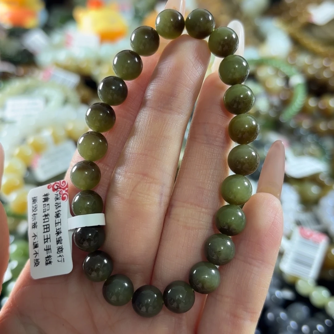 和田玉未镶嵌手串184